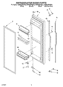 Part Location Diagram of 2186863T Whirlpool USE WPL 2203107T