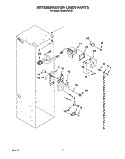 REFRIGERATOR LINER Diagram and Parts List for KSSS42QDX02  KitchenAid Refrigerator