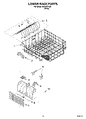 Part Location Diagram of 8269305 Whirlpool LATCH