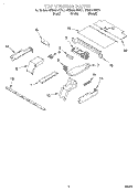 Part Location Diagram of 4451863 Whirlpool HARNS-WIRE