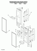 Part Location Diagram of W10172585 Whirlpool Handle End Cap - Nickle