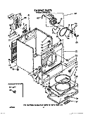 SECTION Diagram and Parts List for LE7000XTW0  Whirlpool Dryer