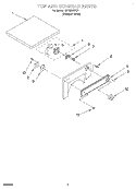 SECTION Diagram and Parts List for LDR3822HQ1  Whirlpool Dryer