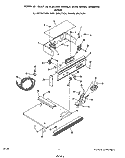 CONTROL PANEL Diagram and Parts List for B9758B0  Roper Wall Oven