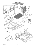 Part Location Diagram of 2155501 Whirlpool EVAPORATOR