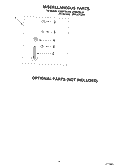 MISCELLANEOUS Diagram and Parts List for LSQ9659LW0  Whirlpool Washer