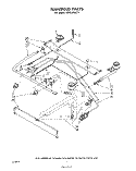 MANIFOLD Diagram and Parts List for SE953PSKT1  Whirlpool Range