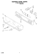 Part Location Diagram of 8186915 Whirlpool Knob (2)