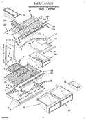 Part Location Diagram of 1120427 Whirlpool Crisper Drawer