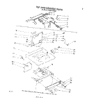 TOP AND CONSOLE Diagram and Parts List for LC4500XMW1  Whirlpool Washer