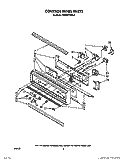 CONTROL PANEL, LIT/OPTIONAL Diagram and Parts List for KEBS277WBL0  KitchenAid Wall Oven