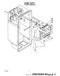 LINER Diagram and Parts List for ET18MKXPWR4  Whirlpool Refrigerator