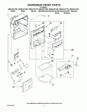Part Location Diagram of W10236463 Whirlpool COVER