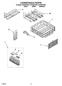 Part Location Diagram of WPW10086370 Whirlpool Insert, Single
