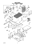 UNIT Diagram and Parts List for TS25AWXAN00  Whirlpool Refrigerator