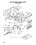 Part Location Diagram of 1162876 Whirlpool SCREEN/INSUL. ASSEMBLY