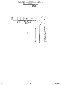 WIRING HARNESS Diagram and Parts List for KCMS125YBL0  KitchenAid Microwave
