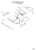 TOP VENTING, OPTIONAL Diagram and Parts List for KEBI276DWH1  KitchenAid Wall Oven