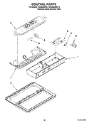 CONTROL PARTS Diagram and Parts List for EC3JHAXRL13  Whirlpool Refrigerator