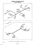WIRING HARNESS , LITERATURE AND OPTIONAL Diagram and Parts List for SM988PEPW0  Whirlpool Range