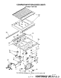 COMPARTMENT SEPARATOR Diagram and Parts List for ET18DKXTF02  Whirlpool Refrigerator