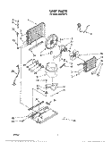 UNIT , LITERATURE Diagram and Parts List for AC0752XT1  Whirlpool Air Conditioner