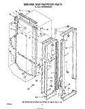 Part Location Diagram of 1103360 Whirlpool Divider, Mullion
