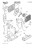 UNIT, LITERATURE Diagram and Parts List for ACQ184XD0  Whirlpool Air Conditioner
