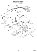 CONTROL PARTS Diagram and Parts List for 3XES2SHGKQ02  Whirlpool Refrigerator