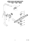 Part Location Diagram of 8268355 Whirlpool Feed Tube