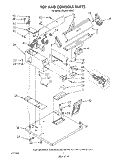 TOP AND CONSOLE Diagram and Parts List for CG2951XSW2  Whirlpool Dryer