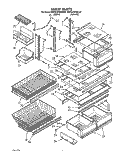 Part Location Diagram of 1125520 Whirlpool FRAME-SHLF