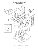 Part Location Diagram of 3388000 Whirlpool Panel, Control