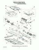 Part Location Diagram of W10244761 Whirlpool SHIELD