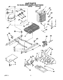 UNIT, LIT/OPTIONAL Diagram and Parts List for ED20PKXBN00  Whirlpool Refrigerator