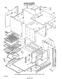 SECTION Diagram and Parts List for RB760PXT0  Whirlpool Range