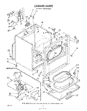 SECTION Diagram and Parts List for LE6880XSW0  Whirlpool Dryer