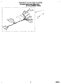 WIRING HARNESS Diagram and Parts List for RB260PXBQ2  Whirlpool Wall Oven