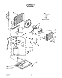 UNIT, LIT/OPTIONAL Diagram and Parts List for R611  Whirlpool Air Conditioner