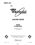 SECTION Diagram and Parts List for LE7800XMW1  Whirlpool Dryer