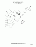 TOP VENTING PARTS Diagram and Parts List for KDRS463VSS00  KitchenAid Range