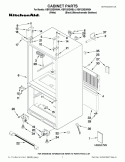 Part Location Diagram of W10414027 Whirlpool TECH SHEET