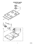 Part Location Diagram of 4362662 Whirlpool Trim, Top (Right Hand)