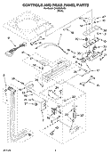 Part Location Diagram of WP8280537 Whirlpool Rivet