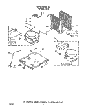 SECTION Diagram and Parts List for BFD200  Whirlpool Dehumidifier