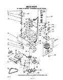 Part Location Diagram of 359332 Whirlpool Spacer, Clutch Shaft