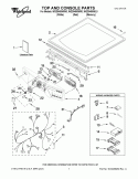 Part Location Diagram of W10251192 Whirlpool TECH SHEET