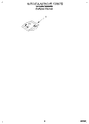 MISCELLANEOUS, LIT/OPTIONAL Diagram and Parts List for DU8560XB1  Whirlpool Dishwasher