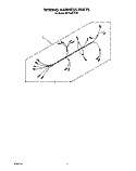 WIRING HARNESS, LIT/OPTIONAL Diagram and Parts List for MS1060XYR0  Whirlpool Microwave