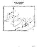 DRAIN PUMP Diagram and Parts List for JT051CAE2511  Whirlpool Ice Maker